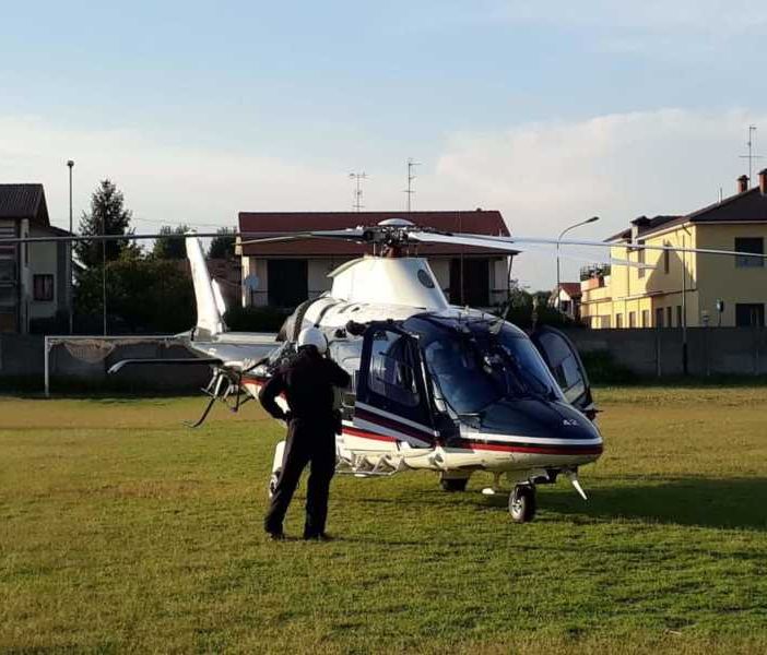 Milanese in mountain bike si avventura nei sentieri del Parco del Ticino e si smarrisce, trovato grazie ai Carabinieri elicotteristi