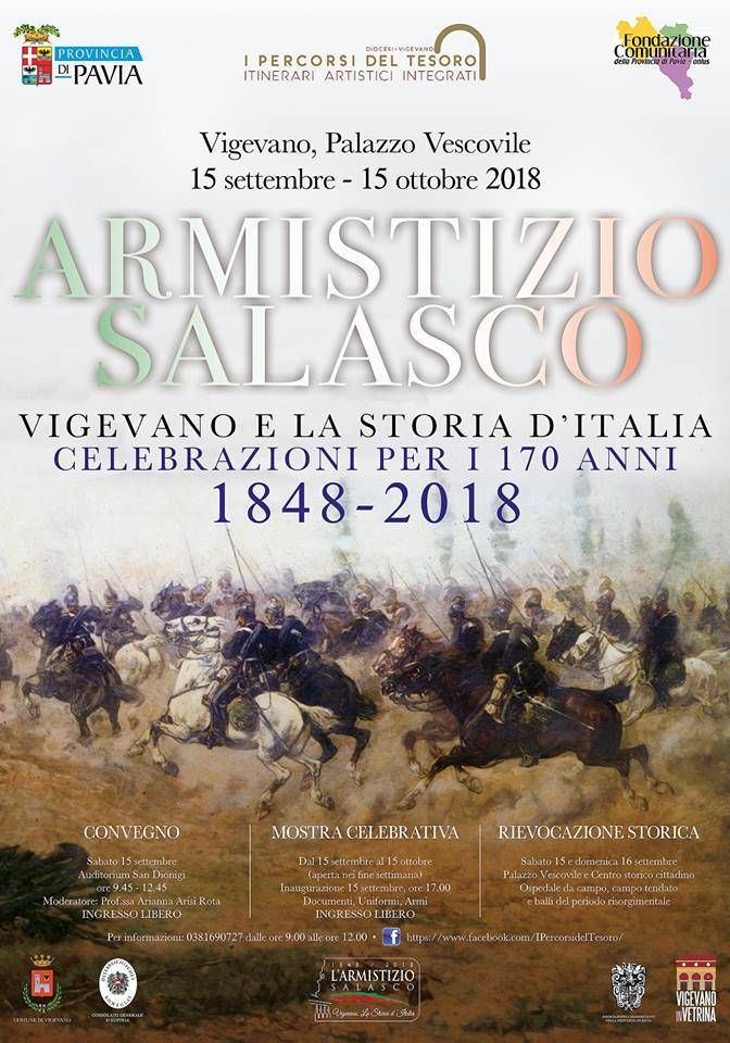 Vigevano celebra il 170° anniversario dell'armistizio di Salasco