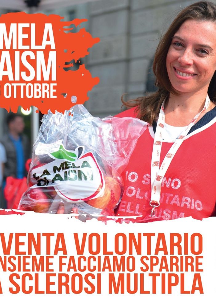 Vigevano, sabato e domenica i volontari di AISM saranno in piazza Ducale con “le mele a favore della ricerca”