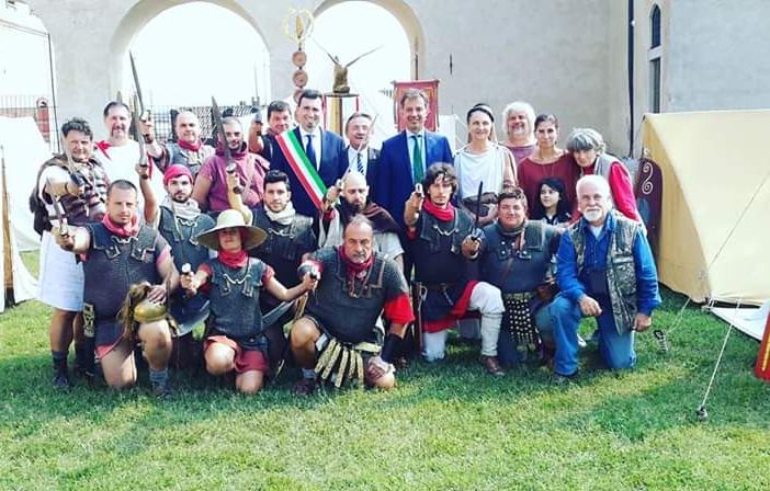 - (FOTOGALLERY) - i Romani in castello Sforzesco a Vigevano