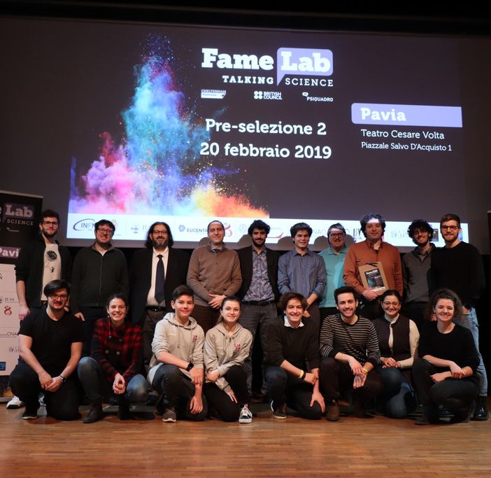 Famelab Italia, 13 candidati per 3 minuti di talk sale l’attesa per la finale pavese sul palco del Politeama giovedì sera