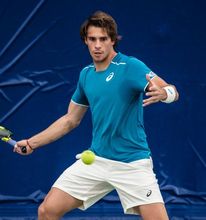 Tennis, challenger Andria: buon esordio per Filippo Baldi