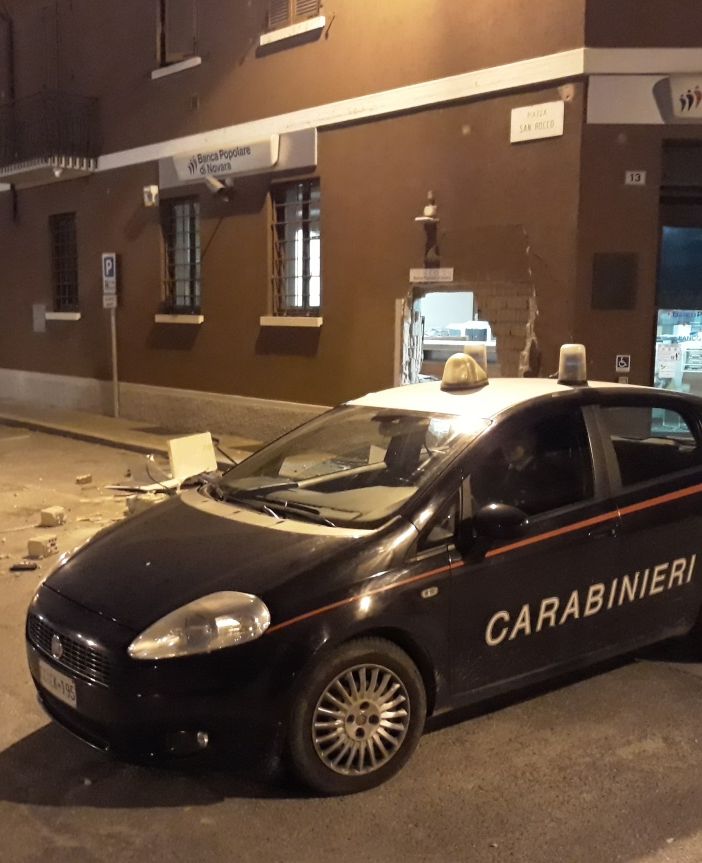 Dorno: La gang del Bancomat colpisce alla Banca Popolare di Novara