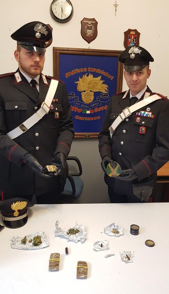 Garlasco: Arrestata una 20 enne per detenzione e spaccio di sostanze stupefacenti