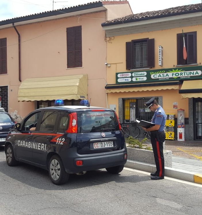 Casorate Primo, arrestato un 45 enne dopo una rapina da 40.000 euro in tabaccheria
