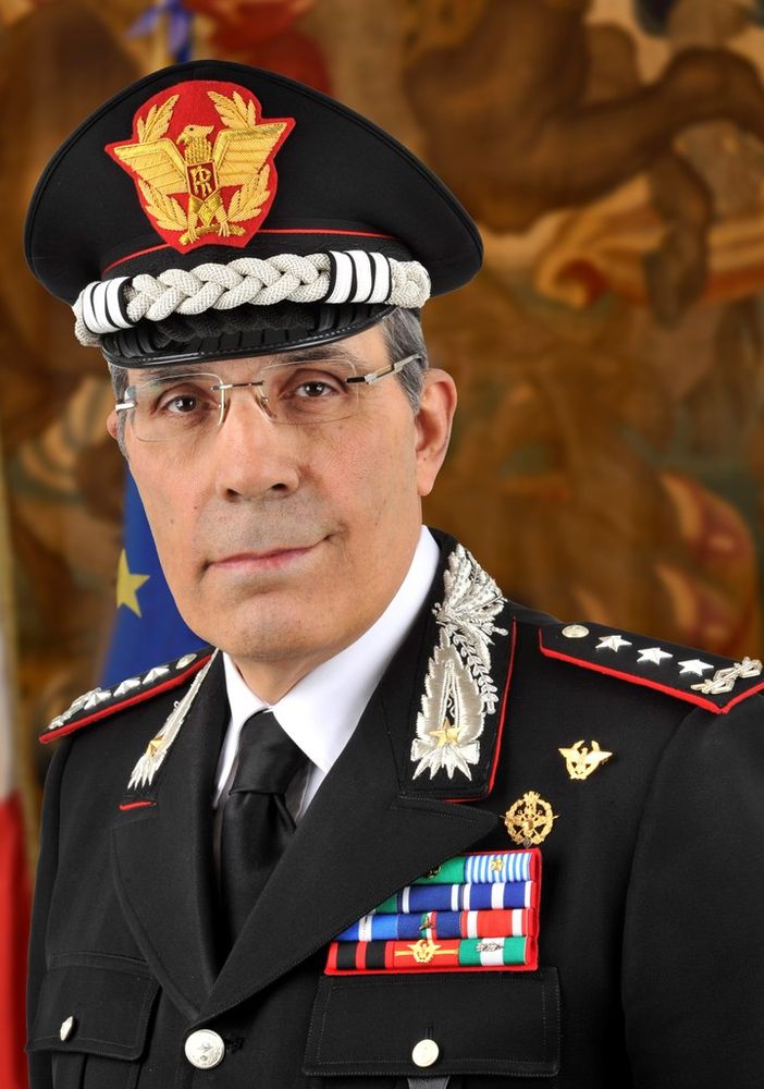 Pavia: visita del Comandante Interregionale &quot;Pastrengo&quot;, Gaetano Maruccia Generale di Corpo d'Armata