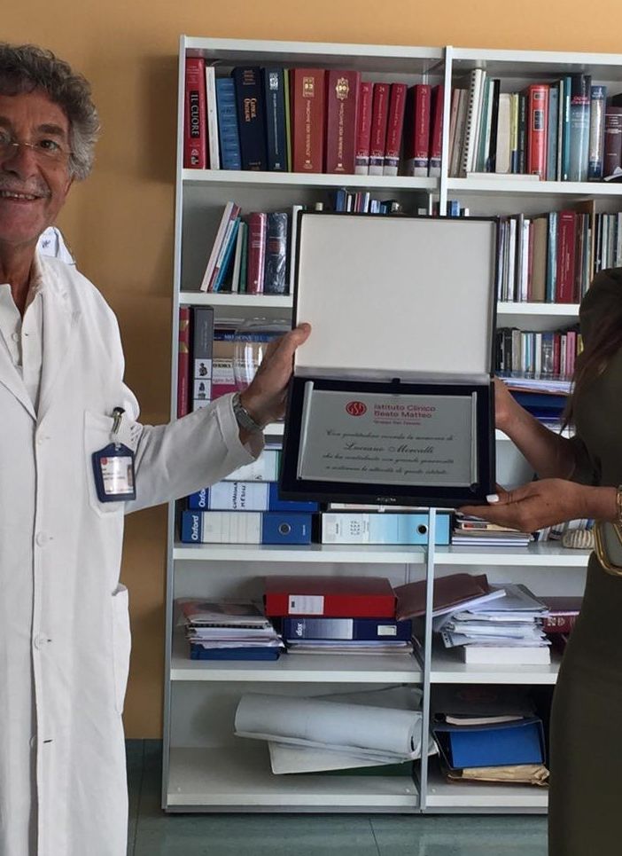 Vigevano: istituto clinico Beato Matteo, donazione in memoria di Luciano Mercalli