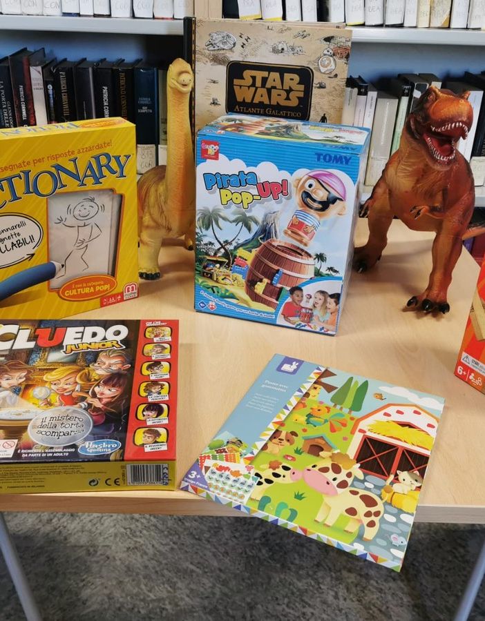 Gambolò, in biblioteca nuovi giochi in scatola. La sezione è in continuo arricchimento