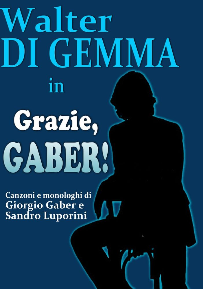 Garlasco: al Teatro Martinetti in arrivo uno spettacolo per ricordare Giorgio Gaber