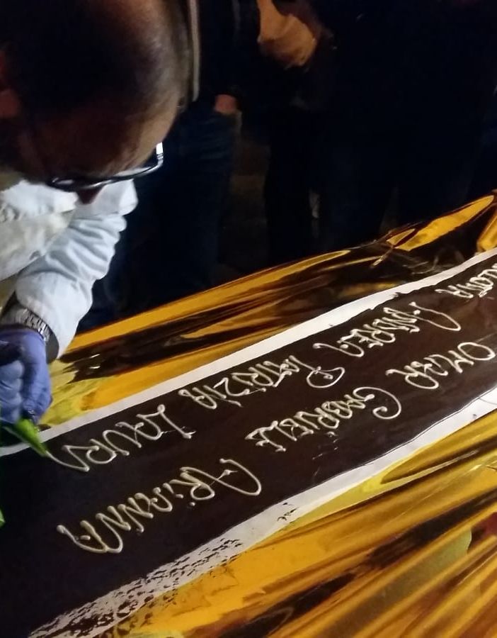 - (FOTOGALLERY) - Vigevano, il grande successo della golosa VII Choco Ducale oggi ha visto in piazza la tavoletta guinness