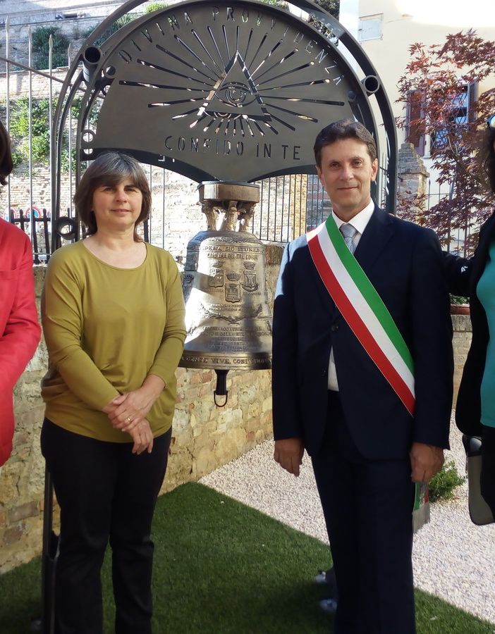 Montiglio Monferrato, inaugurata la ‘Campana dei Tre Comuni’