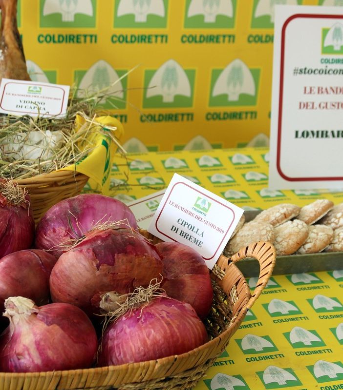 La Cipolla Rossa di Breme eletta fra le 5155 &quot;Bandiere del gusto&quot;