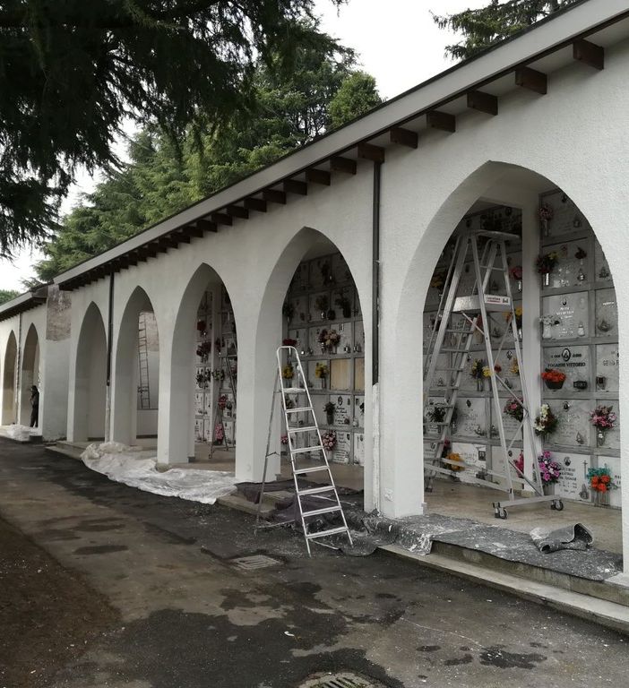 Vigevano: Si avviano alla conclusione i lavori di ristrutturazione del cimitero