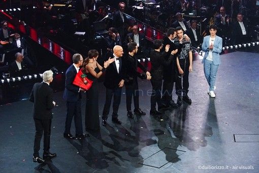 La premiazione sul palco (Foto: Duilio Rizzo)