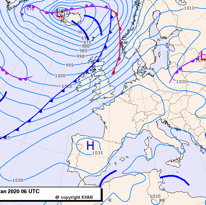 Previsioni meteo per sabato 11, domenica 12, lunedì 13 (gennaio)