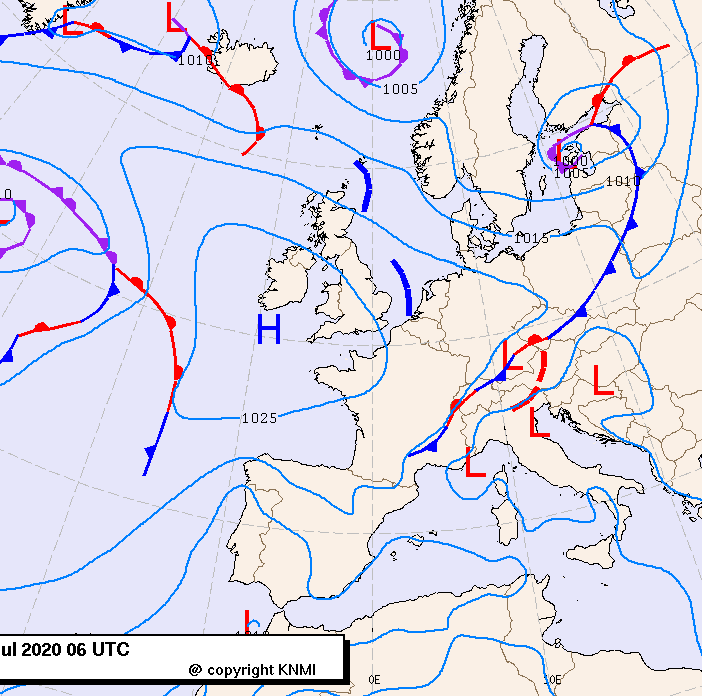 Previsioni meteo per sabato 11, domenica 12, lunedì 13 (luglio)