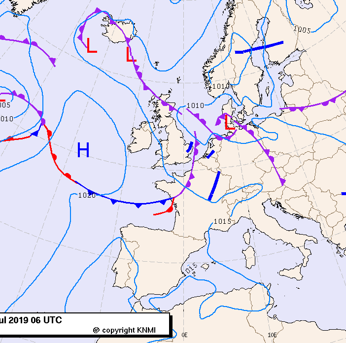 Previsioni meteo per venerdì 12, sabato 13, domenica 14 (luglio)