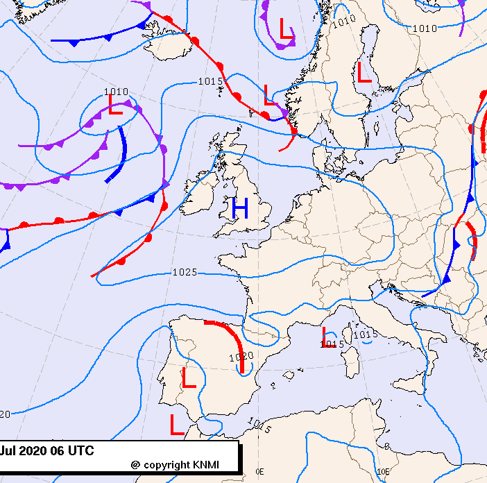Previsioni meteo per domenica 12, lunedì 13, martedì 14 (luglio)