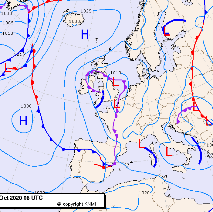 Previsioni meteo per martedì 13, mercoledì 14, giovedì 15 (ottobre)