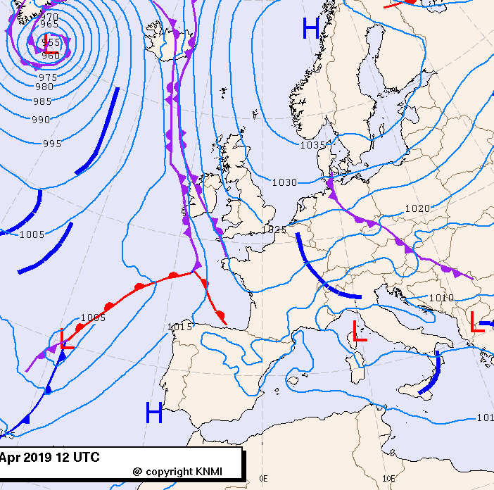 Previsioni meteo per domenica 14, lunedì 15, martedì 16 (aprile)