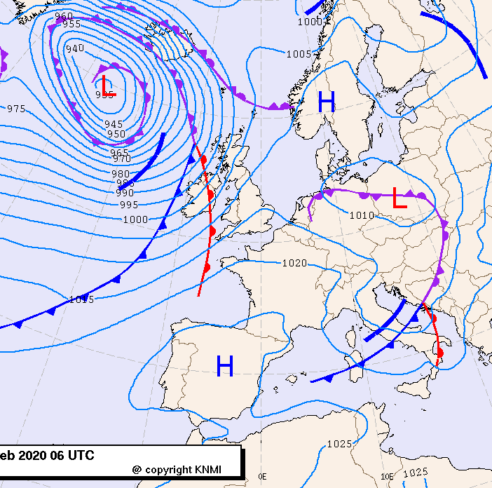Previsioni meteo per venerdì 14, sabato 15, domenica 16 (febbraio)