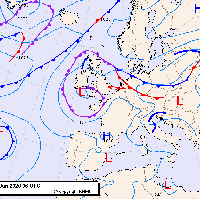 Previsioni meteo per domenica 14, lunedì 15, martedì 16 (giugno)