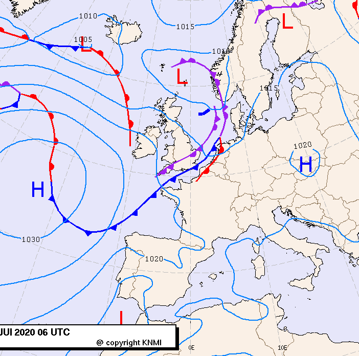 Previsioni meteo per martedì 14, mercoledì 15, giovedì 16 (luglio)