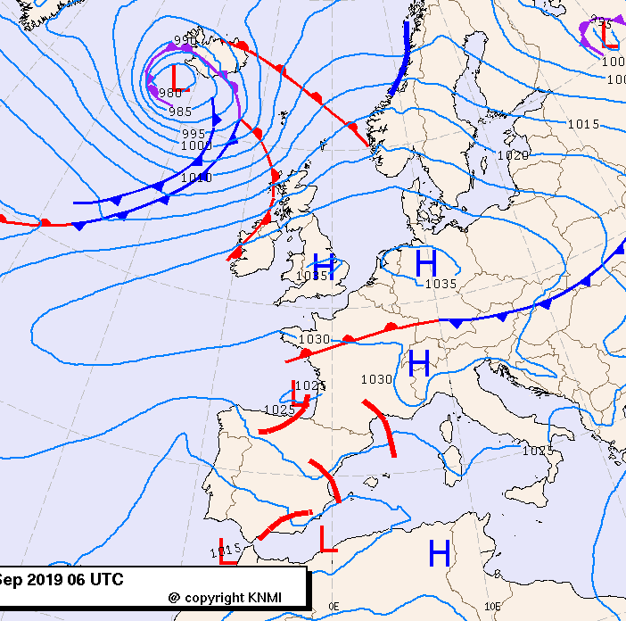 Previsioni meteo per sabato 14, domenica 15, lunedì 16 (settembre)