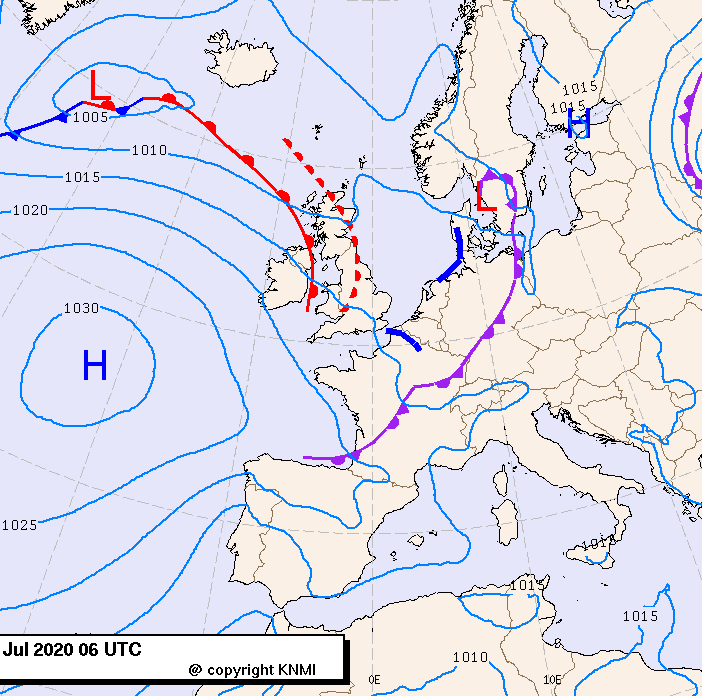 Previsioni meteo per mercoledì 15, giovedì 16, venerdì 17 (luglio)