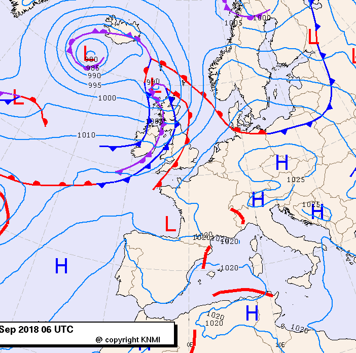 Previsioni meteo per domenica 16, lunedì 17, martedì 18 (settembre)