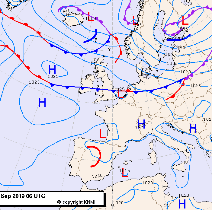 Previsioni meteo per lunedì 16, martedì 17, mercoledì 18 (settembre)