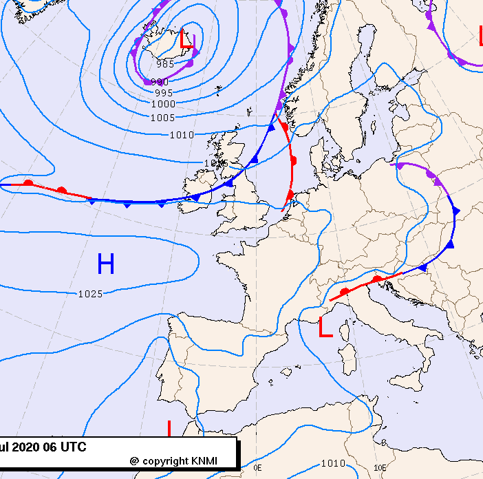 Previsioni meteo per venerdì 17, sabato 18, domenica 19 (luglio)