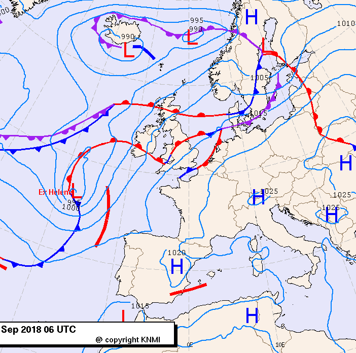 Previsioni meteo per lunedì 17, martedì 18, mercoledì 19 (settembre)