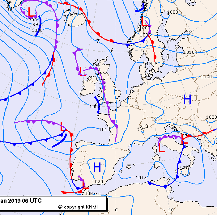 Previsioni meteo per sabato 19, domenica 20 lunedì 21 (gennaio)