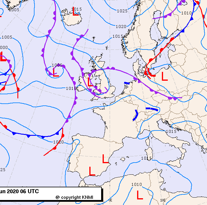 Previsioni meteo per venerdì 19, sabato 20, domenica 21 (giugno)