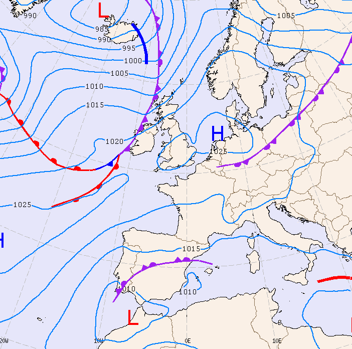 Previsioni meteo per venerdì 19, sabato 20, domenica 21 (ottobre)