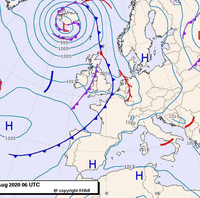 Previsioni meteo per sabato 1, domenica 2, lunedì 3 (agosto)