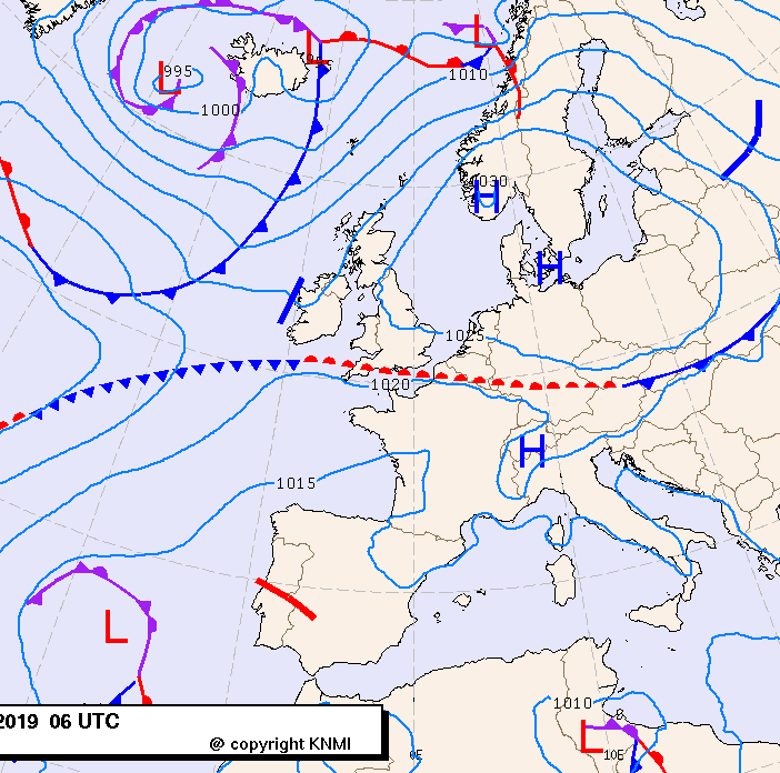 Previsioni meteo per lunedì 1, martedì 2, mercoledì 3 (aprile)