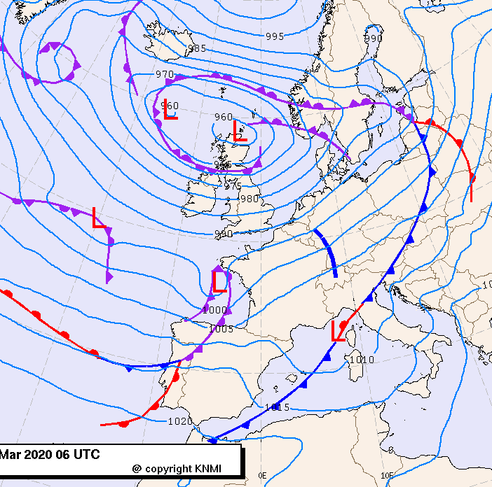 Previsioni meteo per domenica 1, lunedì 2, martedì 3 (marzo)
