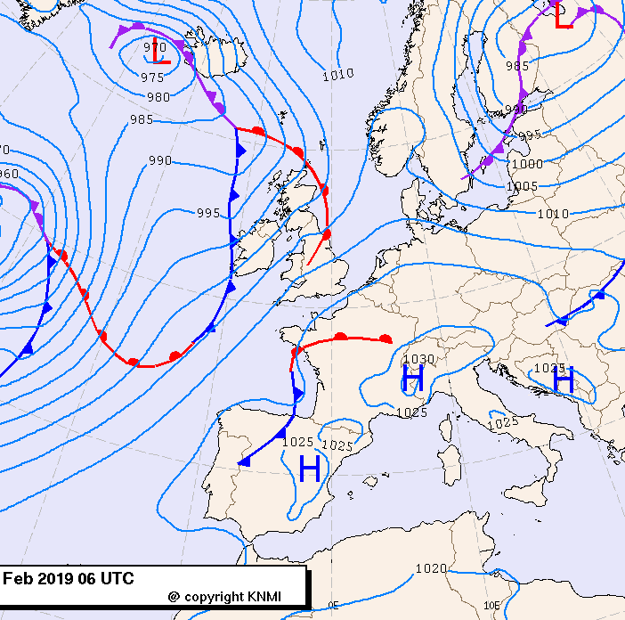 Previsioni meteo per mercoledì 20, giovedì 21, venerdì 22 (febbraio)