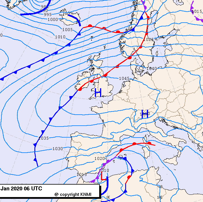 Previsioni meteo per lunedì 20, martedì 21, mercoledì 22 (gennaio)