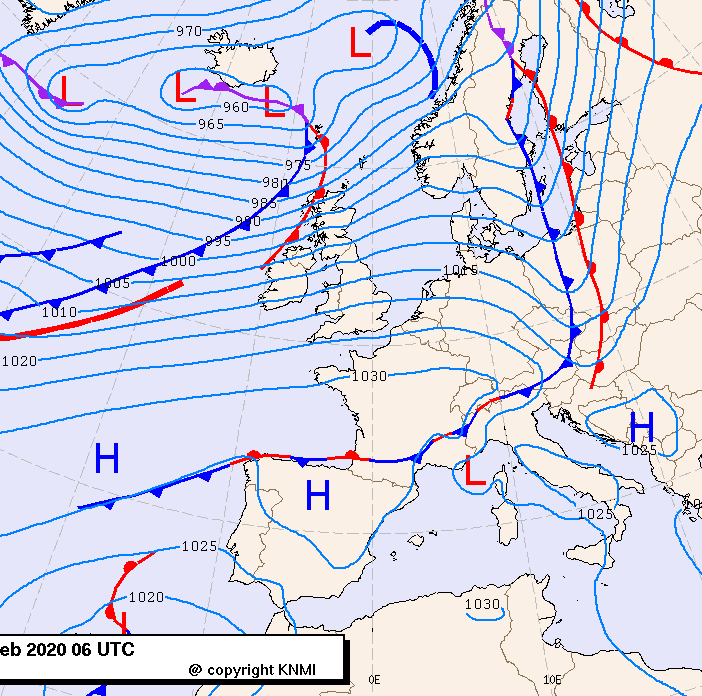 Previsioni meteo per venerdì 21, sabato 22, domenica 23 (febbraio)