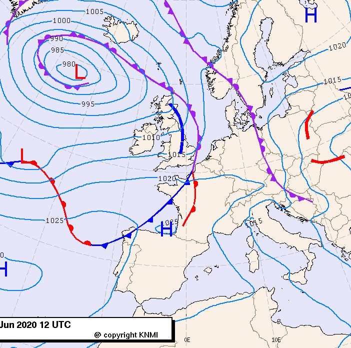 Previsioni meteo per domenica 21, lunedì 22, martedì 23 (giugno)