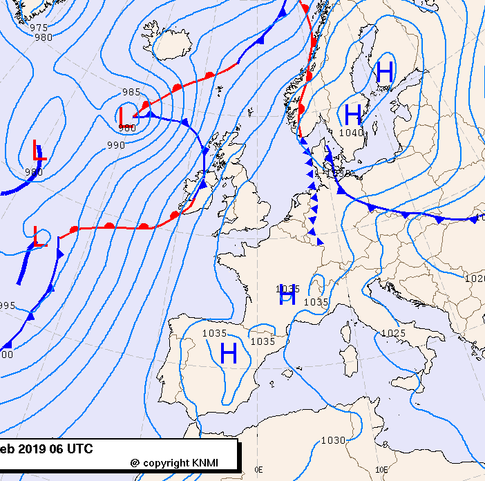 Previsioni meteo per venerdì 22, sabato 23, domenica 24 (febbraio)