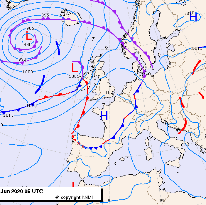 Previsioni meteo per lunedì 22, martedì 23, mercoledì 24 (giugno)