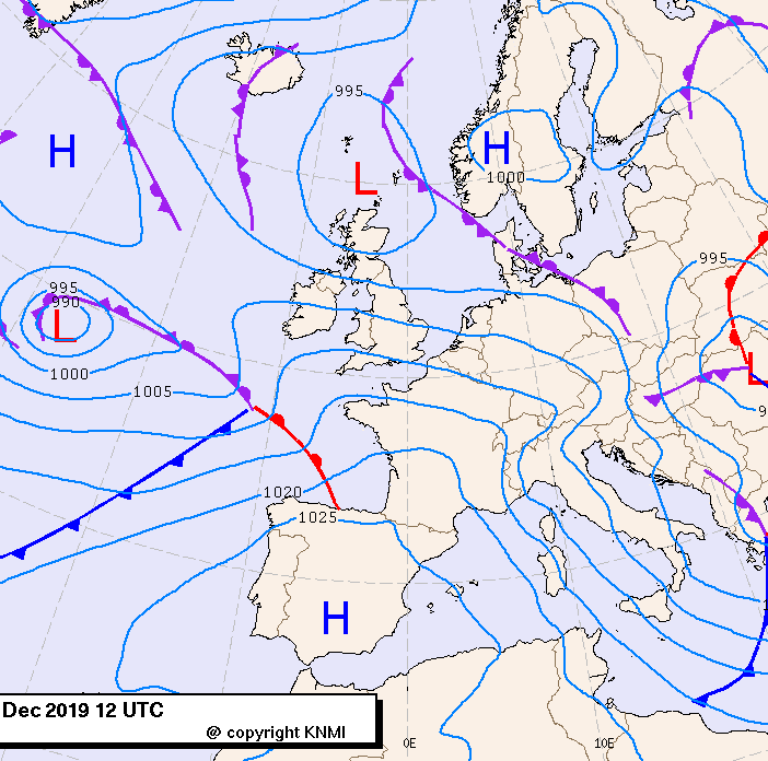 Previsioni meteo per lunedì 23, martedì 24, mercoledì 25 (dicembre)