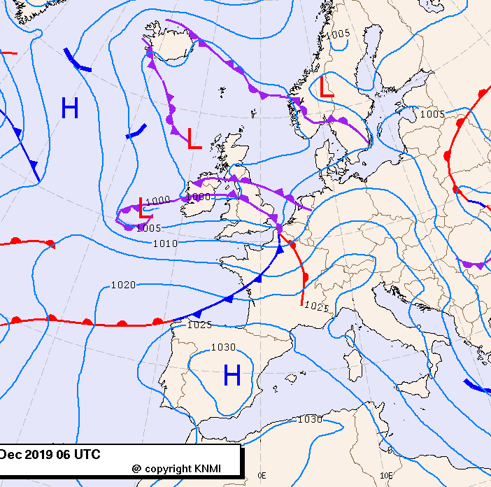 Previsioni meteo per martedì 24, mercoledì 25, giovedì 26 (dicembre)