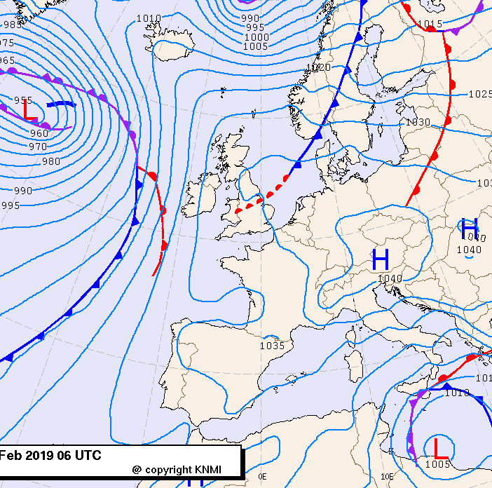 Previsioni meteo per domenica 24, lunedì 25, martedì 26 (febbraio)