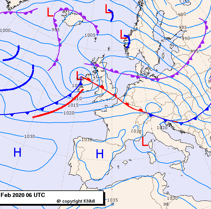Previsioni meteo per lunedì 24, martedì 25, mercoledì 26 (febbraio)