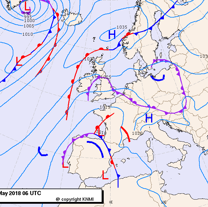 Previsioni meteo per sabato 26, domenica 27, lunedì 28 (maggio)